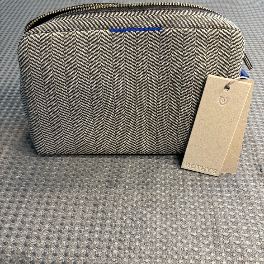 Rothy's Universal pouch iron herringbone “ no box “